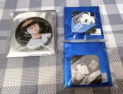 ダイヤのA 缶バッジ　川上　白洲　セット