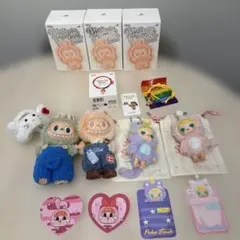 ラブブエナジー未開封3箱とPOPMART人気シリーズまとめ売り