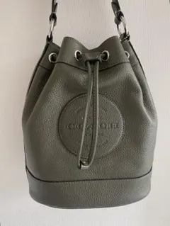 coachショルダーバッグ2wayオールレザー&新品のベルト＆小瓶香水プレゼント