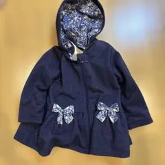 未使用　SENSE OF WONDER フリースジャケット 100cm ネイビー