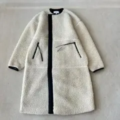 最終価格【新品未使用】CULLNI クルニ ボア ロングコート - メルカリ