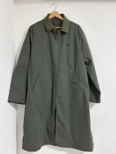 FRED PERRY オリーブグリーン トレンチコート　サイズMのサムネイル