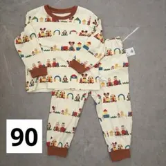 ユニクロ ディズニー キディア パジャマ 90 ホワイト