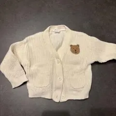 baby GAP ホワイトカーディガン 6-12ヶ月　70cm