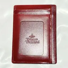 Vivienne Westwood パスケース ブラック レッド