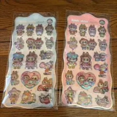 ラブブオーロラシール　2枚セット
