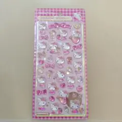 正規品 ピンク キティ ボンボンドロップシール 未開封 サンリオ 第二弾