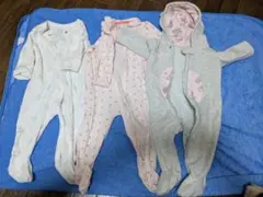 ベビー ロンパース・カバーオール 3着セット