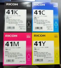 RICOH 純正インクカートリッジ GC41K 40個セット7万→5万 値下げ中