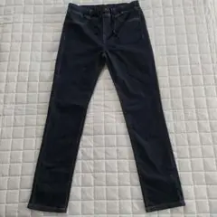 トップバリュ TOPVALU パンツ ウエストゴム Ｍ 紐つき ブルー