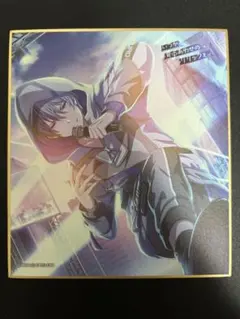 プロセカ 青柳冬弥 色紙 5B いつか、背中合わせのリリックを