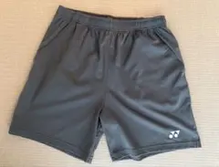 YONEX ニットハーフパンツ　レディース　短パン グレー