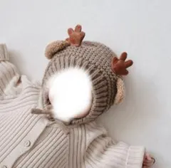 クリスマス　Tonakai knit hat トナカイハット