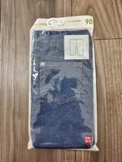 UNIQLO ユニクロ デニム 夏用 7分丈 デニム レギンス 90 新品