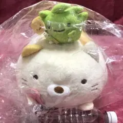 一番くじ すみっコぐらし だがし屋 B賞 ねこ ざっそう ぬいぐるみ 2016