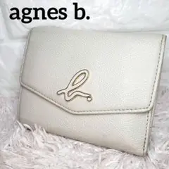 agnes b. アニエスベービッグロゴ 折り財布 コンパクト折り財布のサムネイル