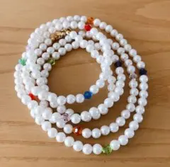 BEAMS BOY パールネックレス