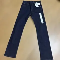 未使用　160 長ズボン　パンツ　デニム　すごらくデニム