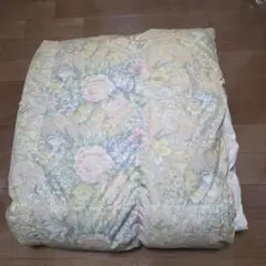 【タナカ】羽毛花柄掛け布団タブル