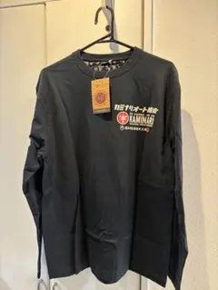 ✨新品未使用✨カミナリモーターオート商会✨ロンT✨ブラック✨雷⚡️Lサイズ✨