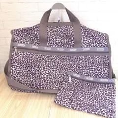 LeSportsac レスポートサック ラージ ウィークエンダー ポーチ付き