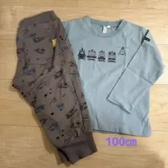 Samansa Mos2 LagomトーマスTシャツ パンツセット100㎝