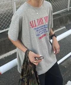ISOOK 配色ロゴプリントTシャツ(chiica select)のサムネイル