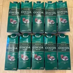 守山乳業　MORIYAMA 喫茶店の味 ココア 1000g 10本 まとめ売りのサムネイル