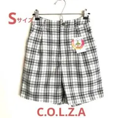 《未使用》ハニーズ コルザ ショートパンツ キュロットパンツ チェック柄 S