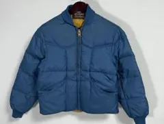 70s 80s 黒タグ eddie bauer ダウンジャケット スカイライナー
