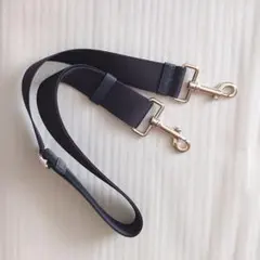 COACH ブラックナイロンストラップ