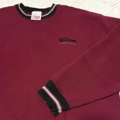 古着　ヴィンテージ　Wilson トレーナー　赤　Lサイズ