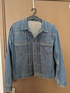 50s Wrangler 111MJ 1st 縦ベル ビンテージ 42 濃紺 ​のサムネイル
