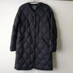 UNIQLO ウルトラライトダウン リラックスコート ブラック S 未使用に近い