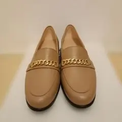 【お値下げ✨】REGAL チェーンローファー ベージュ