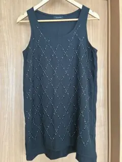 EGOIST ダークグレー ノースリーブトップス