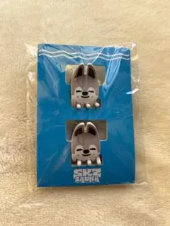 SKZOO スキズサウナ ヘアクリップ ウルフチャン straykids