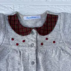 familiar ロンパース 50センチ　新生児　出産準備