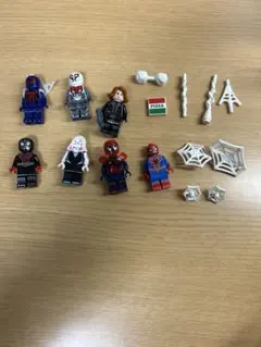 スパイダーマン レゴ互換フィギュアセット