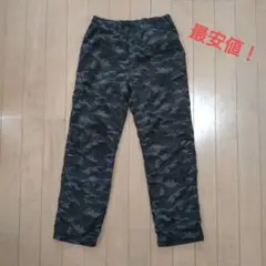 UNIQLO　男の子　ロングパンツ　130　冬用　フリース裏地　 暖かい