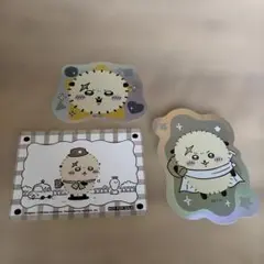 ちいかわ ステッカー 2枚　ちいぽけカード１枚セット ラッコ