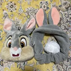 ディズニー　ヘアバンド　パスケース　とんすけ