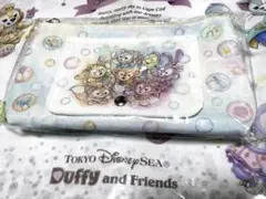 ダッフィーアンドフレンズ　20周年　スーベニアおてふきキャリー