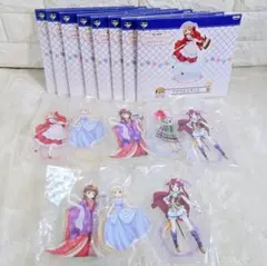 ご注文はうさぎですか　一番くじ　アクリルスタンド　5種 コンプリート　被り3個付