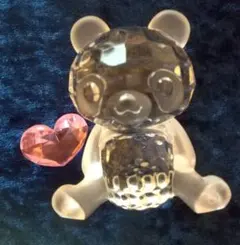 透明　パンダ　◇アクリルアイス　アクリルストーン　置物◇