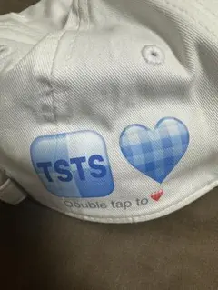 TSTS emoji cap white
