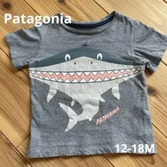 PATAGONIA サメプリント Tシャツ　12-18M