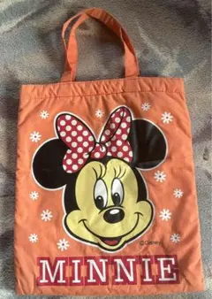 レトロファンシー！ミッキー　ミニー　布バッグ　ビンテージ