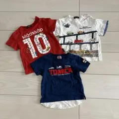 クレードスコープ×トミカ　半袖Tシャツ　3枚セット　90のサムネイル