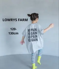 LOWRYS FARM プリントカットワンピース 120-130cm